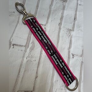 BRAND NEW Thirty-One Key Fob BELIEVE IN SISTERHOOD